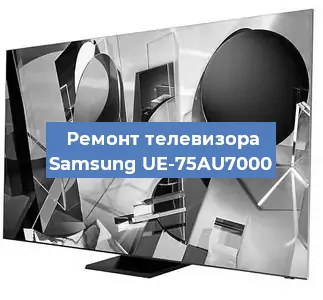 Замена светодиодной подсветки на телевизоре Samsung UE-75AU7000 в Челябинске